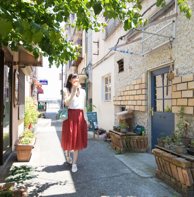 渚の路地裏