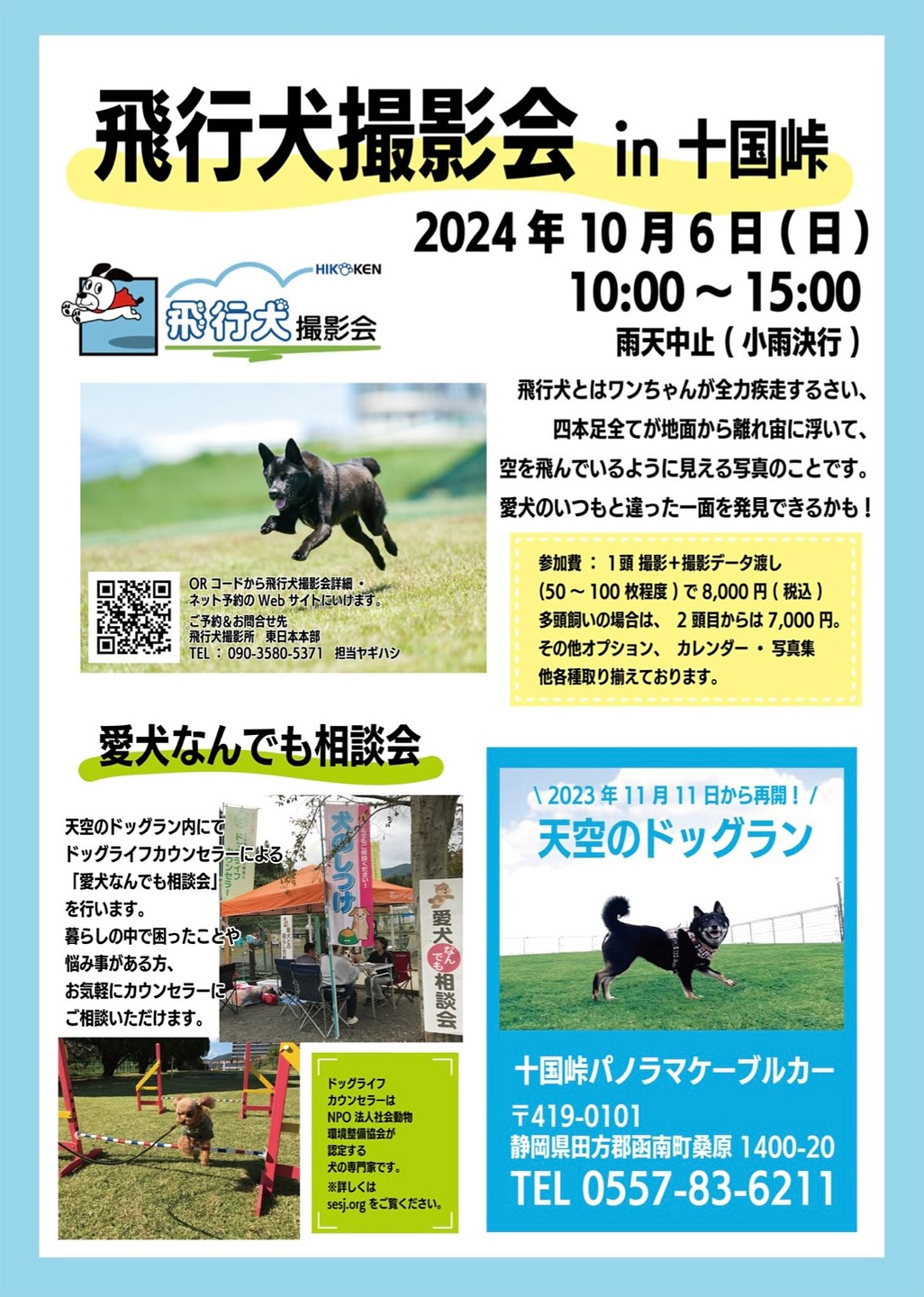 10/6 飛行犬撮影会 in 十国峠 |新着情報 | 【公式】熱海市の観光サイト